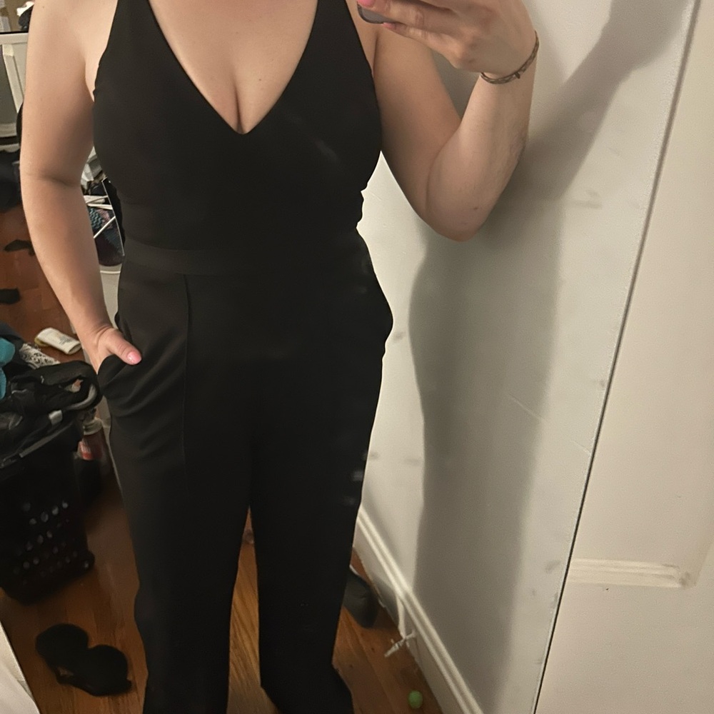 Black jumpsuit
